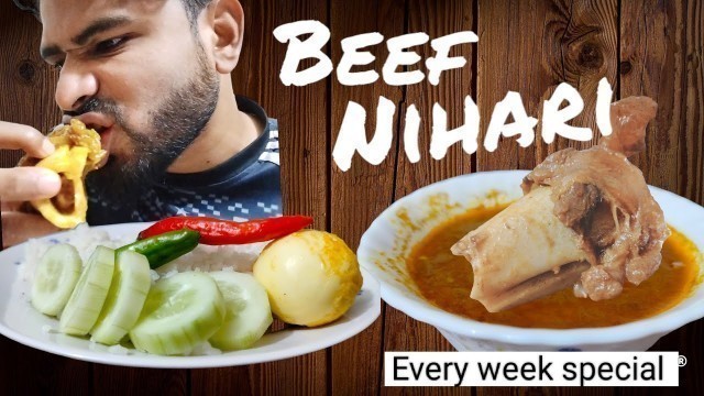 'Beef Nihari challenge l This is Too much l my favorite food l Boom Beef Nihari'