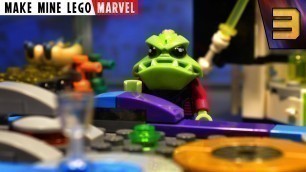 'Building Knowhere in LEGO, Part 3: Orloni Game and Street Food | Make Mine LEGO Marvel'