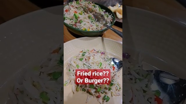 'what is your favorite food?? #food #burger #rice #foodie #friedrice #chicken'