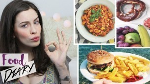 'FOOD DIARY #14: Meine ERNÄHRUNG | EINE WOCHE | VEGETARISCH bis FAST FOOD'