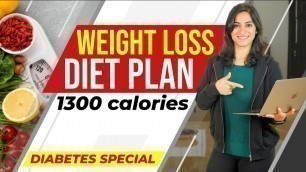 'Weight Loss Diet Plan (Diabetes special) | By GunjanShouts'