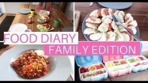 'FAMILY FOOD DIARY + REZEPT| ESSENSTAGEBUCH| WHAT I EAT IN A DAY| Fräulein Jasmin'