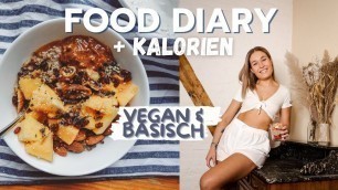 'FOOD DIARY: Basenfasten, Diät, Darmkur & Kalorien tracken! Einfache Rezepte mit Kalorienangaben 
