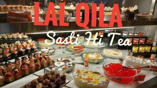 'Sasti Hi Tea | Lal Qila Lahore | Finger Fish | Haressa | Pizza | Alfredo Pasta | Gulab Jamun'