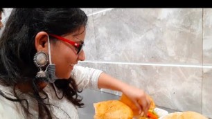 'Chole bhature in Nehru place || छोले भटूरे || Street food || Mehak Food Corner || Delhi best'