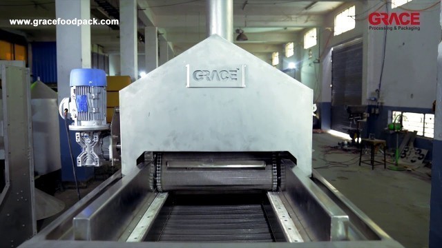 'Continuous Fryer Machine | FryRace® | Versatile Multi-Product Frying Equipment  | GraceFoodPack.Com'