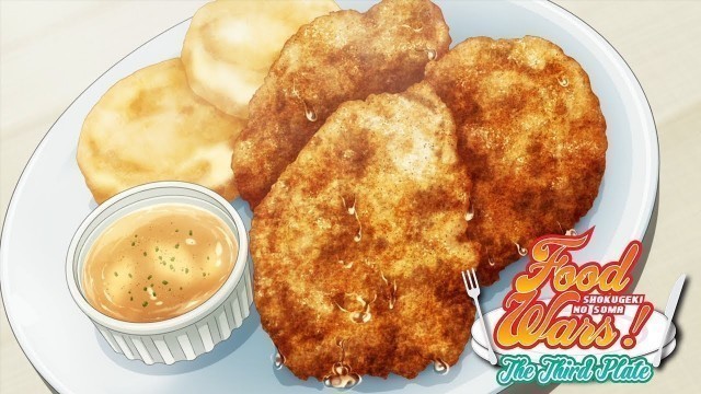 'Chicken Fried Bear | Food Wars! The Third Plate'