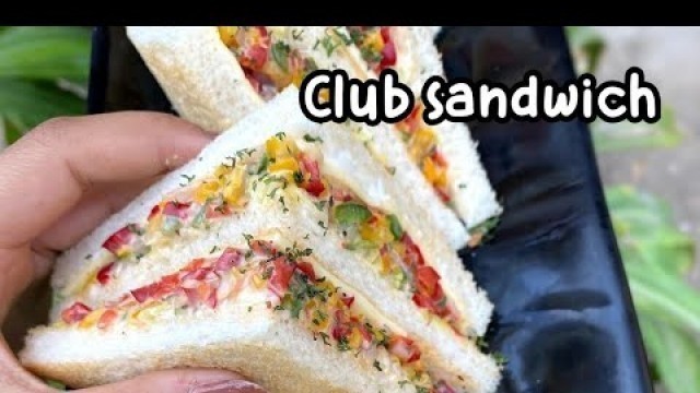 'Tasty club sandwich | #delhifood #streetfood #thefoodranger'