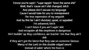 'Lupe Fiasco - ITAL (Roses) (Lyrics On Screen) (Food & Liquor 2)'