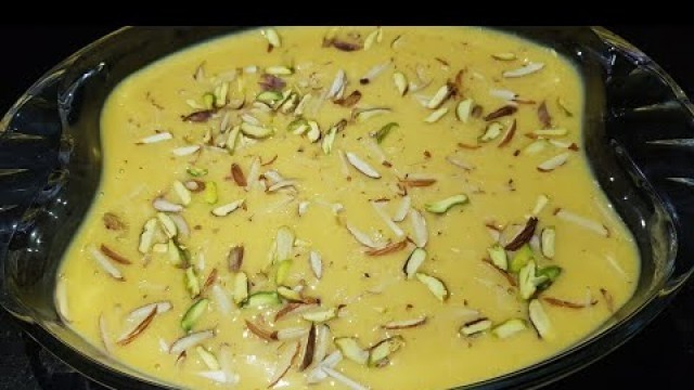 'Mango Kheer Recipe | Easy Mango Dessert Recipe | Mehak Foods'