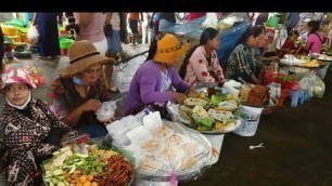 'Cambodian noodles, Indonesian cake, honey nest, pickles fruit, Pork, chicken rice, and more'