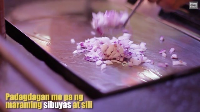 'Pinoy Street foods | Sisig | Litid at Bopis on stick'