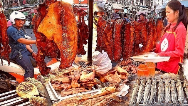 'FAMOUS Cambodian Street Food - Delicious Grilled Fish, Beef, Duck, Pork, Desserts, Snacks & More'