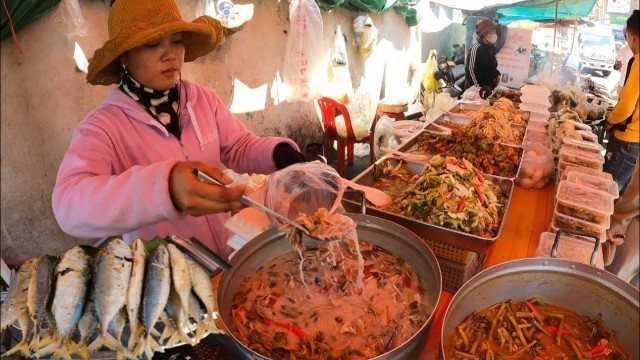 'Cambodian street food 2023, Delicious Khmer Food, Roasted Fish, Pork, Frog, Chicken & More'