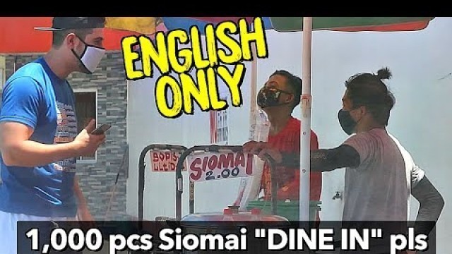 '\"ENGLISH ONLY Prank\" (Pakyaw Paninda)