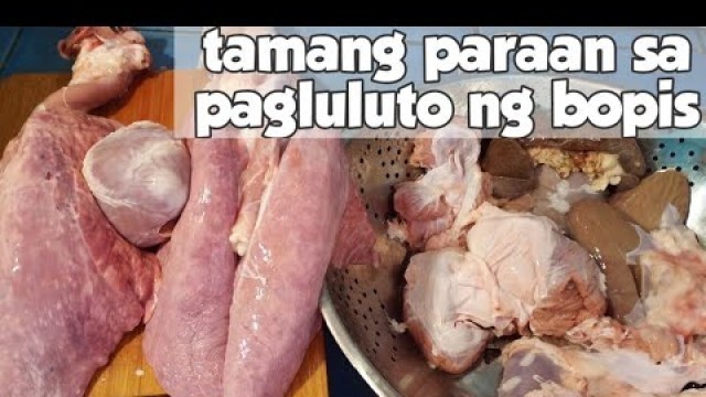 'SPECIAL BOPIS tamang paraan ng pagluluto tingnan mabuti  | SPICY BOPIS RECIPE | SUPER SARAP PULUTAN'