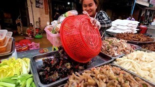 'Lots of weird food, delicious! Authentic Khmer Dinner Cooking | Cambodian street food.'