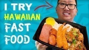 'I TRY HAWAII\'S FAST FOOD CHAIN ZIPPY\'S'