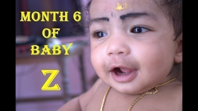 '6 month old baby milestones| baby videos | Baby vlog | six month old baby'