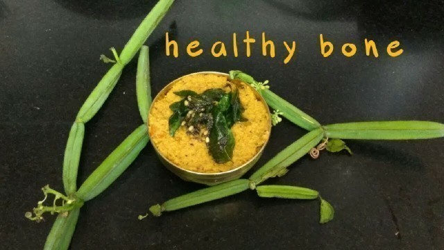 'Pirandai chutney|hadjod|calcium rich food|nalleru pacchadi'