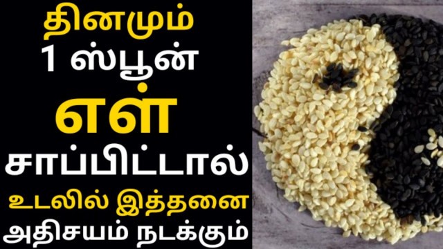 'எள் பயன்கள்|Sesame seeds benefits tamil| ellu benefits tamil| எள்ளு நன்மைகள்|Calcium rich food tamil'