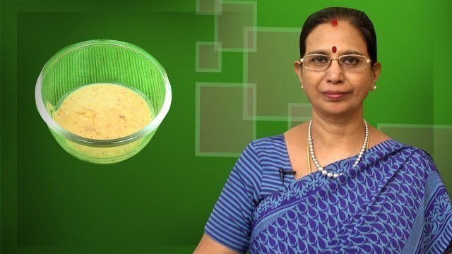 'Millet Porridge | Mallika Badrinath Recipes | Child Food'