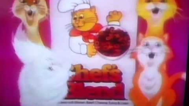 'Chefs Blend Cat Food Commercial 1979'