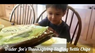 'Trader Joe’s Thanksgiving Stuffing Kettle Chips: Joey’s Food Review.'