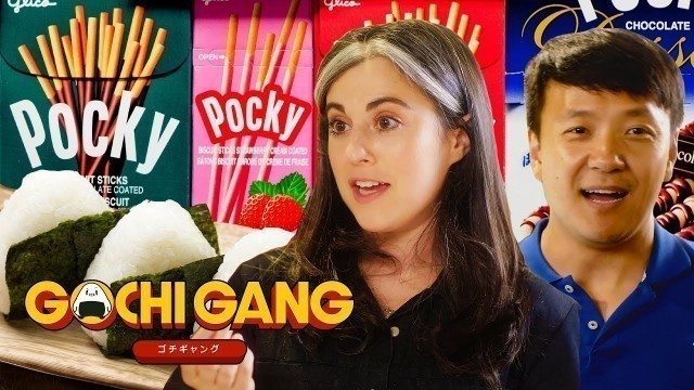 'Mike Chen and Claire Saffitz Explore Japanese Street Food and Candy | Gochi Gang'