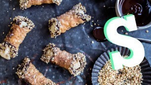 'Cinnamon & Apple Cannoli Recipe - SORTEDfood'