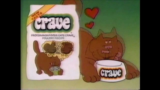 '1987 Crave Cat Food Commercial'