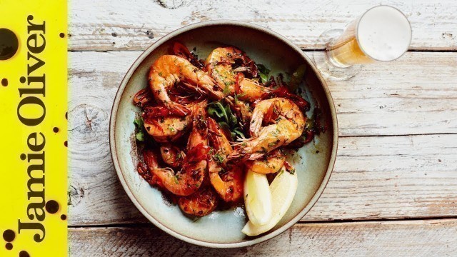 'Chilli & Garlic Prawns with Beer Matching | John Quilter'