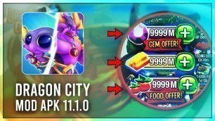 'Dragon City Mod Apk 11.1.0 (MOD Menu, Unlimited Coins, Gems & Food) Android & iOS Hack 2021'