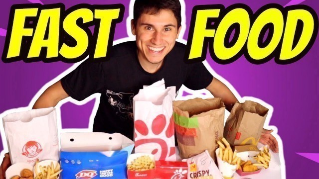 'I Tried EVERY Fast Food Chain! (See My Rankings)'