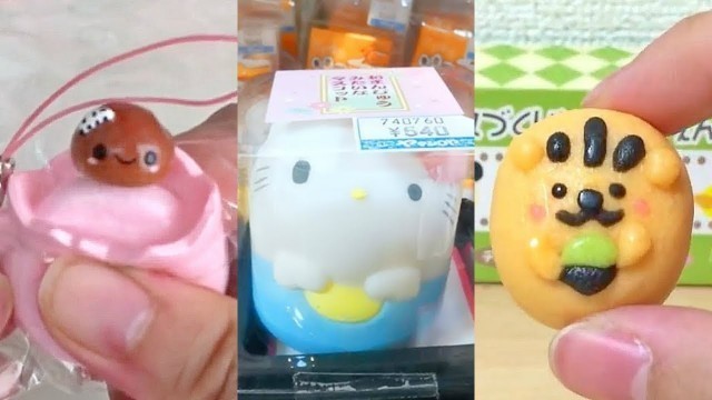 'MANJU Squishy Squeeze & Cute Food Compilation'