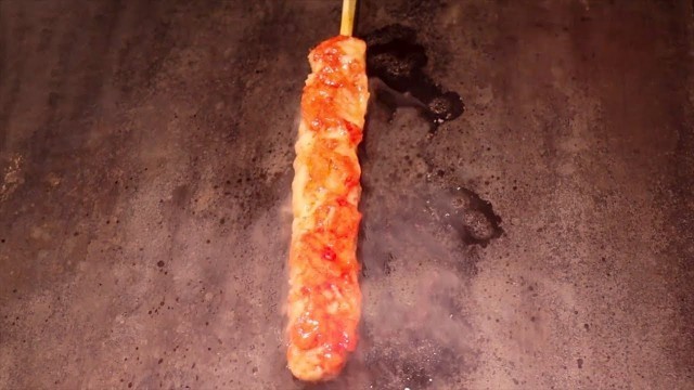 'Crab Stick Skewers - Japanese Street Food - Okinawa Japan'