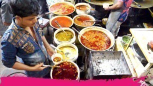 'Non-Veg INDIAN Street Food HEAVEN in Bhatiyar Gali | Ahmedabad, India'