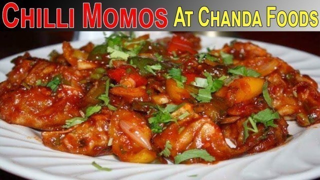 'Best Chilli Chicken Momos At Chanda Foods Sector 26 Noida | Street Food Of Delhi | Mr & Mrs Foodie'