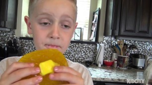 'Kids Play Gummy Food vs Real Food Challenge 3!!! Gross Family Fun!'