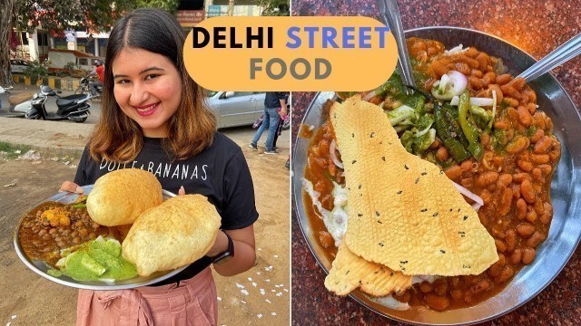 'Delhi Street Food | Momos, Butter Chicken, Chole Bhature & more'