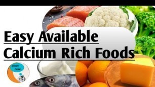 'Easy Available Calcium Rich Foods | Malayalam | Rechuzz channel |'