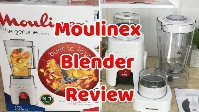 'Moulinex the genuine lm242 | Moulinex lm242 Review | Moulinex Blender unboxing Saimis Kitchen'