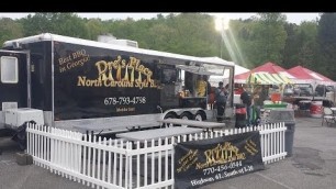 'Dre\'s Place BBQ at Food Truck Wars makes BBQ Meat Loaf'