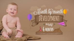 '6. Month Old Baby - Month by Month Development of a Baby'