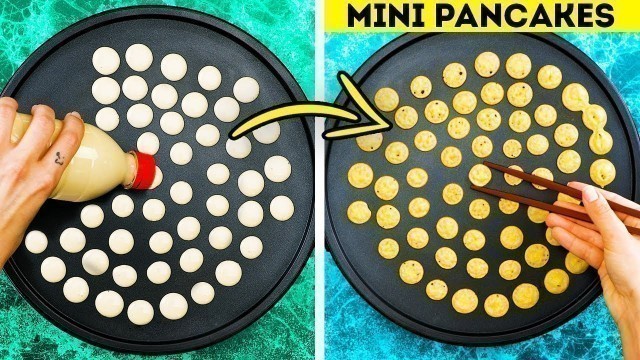 '28 Miniature Food Ideas || MINI Pancakes, Mini Burger'