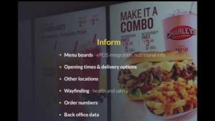 'How Restaurants can use Digital Signage to attract more Customers'