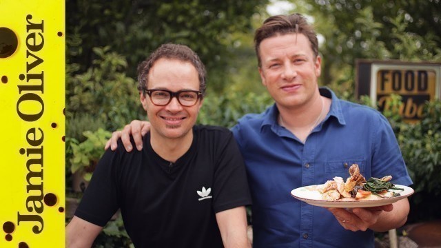 'Tray Baked Crispy Trout | Jamie Oliver & Tobie Puttock'