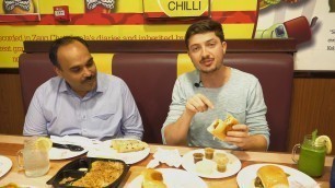 'Eating PAKISTANI FOOD for the first time | Pakistani STREET FOOD, EMLY CHILLI, DUBAI'