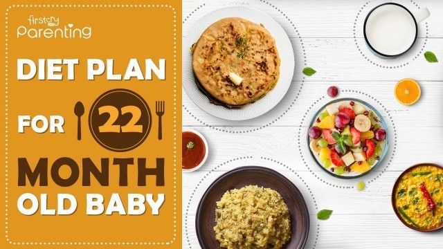 'Diet Plan for a 22 Month Old Baby'