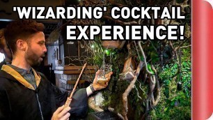 'Harry Potter Inspired London Cocktail Bar | Magic, Wands and Potions!'